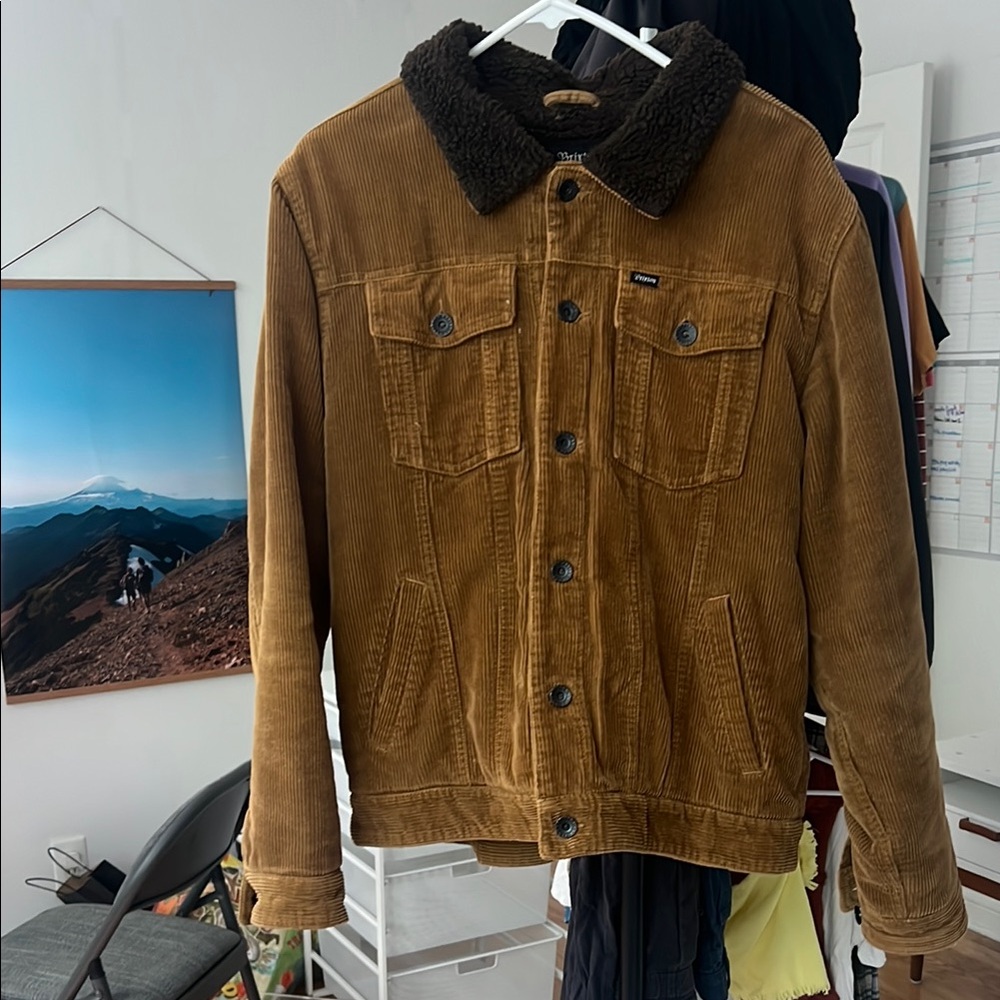 Brixton Brown trucker Corduroy Jacket